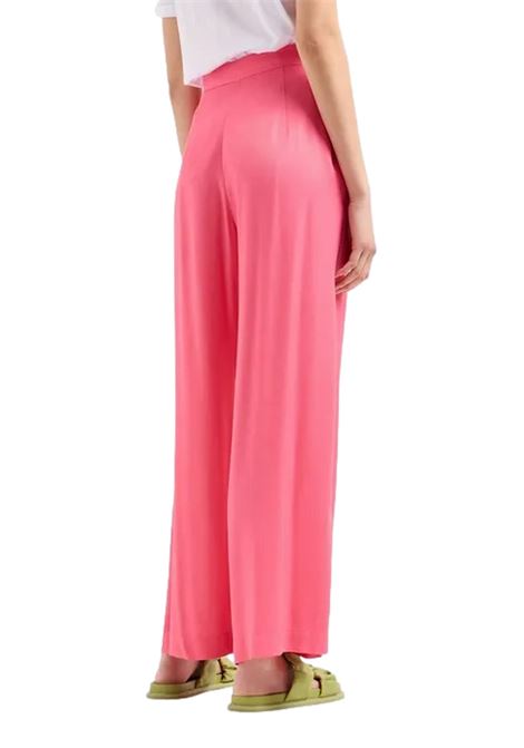 Viscose twill pleated pants ARMANI EXCHANGE | Trousers | 3DYP24 YN5TZ14BH